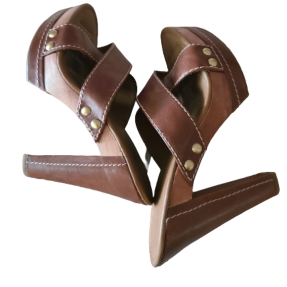 Franco Sarto Artist Collection Wooden Platform - Picture 4 of 4